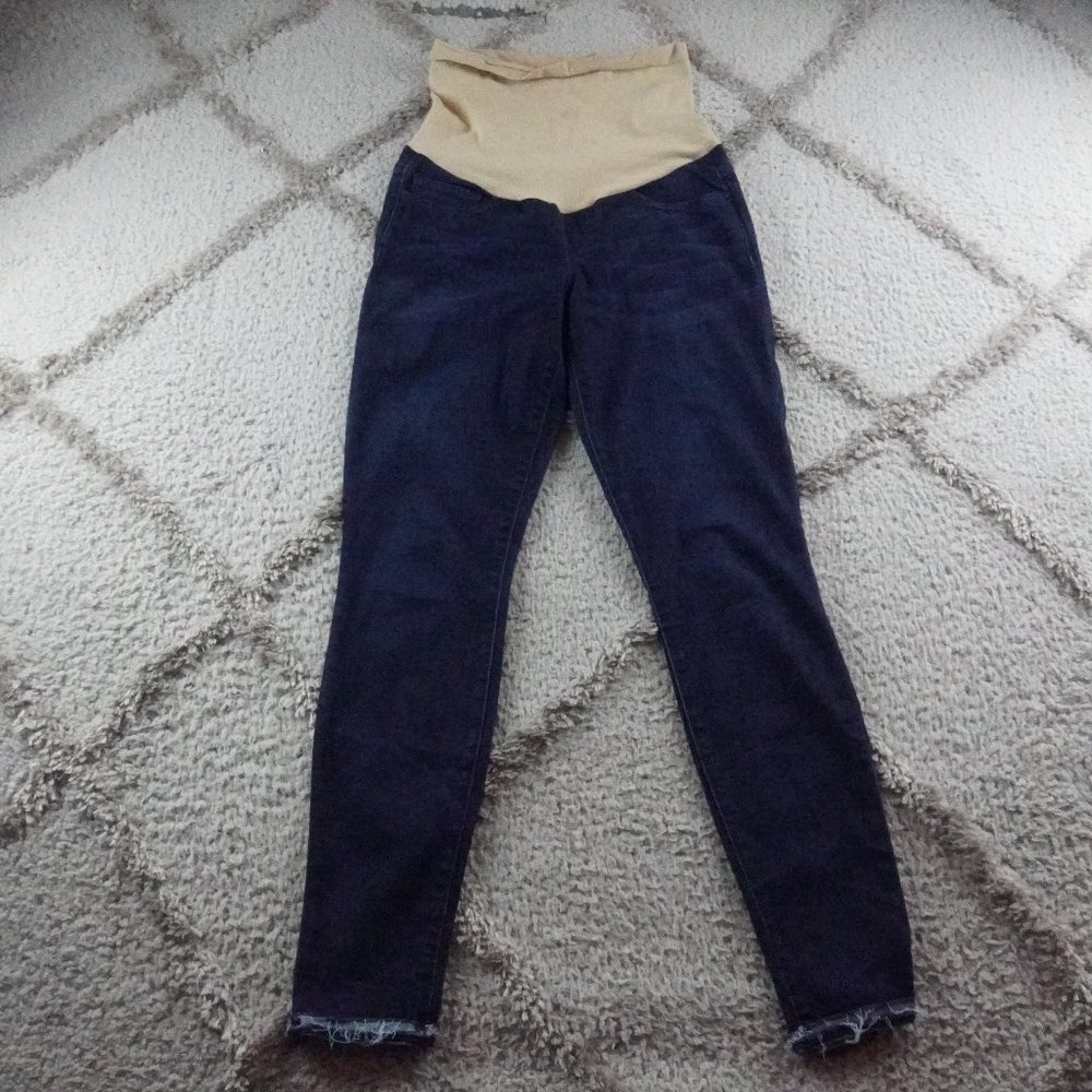 Joe's Jeans maternity jeans the icon mid rise skinny crop jeans women's size 26